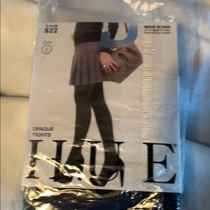 Hue black tights